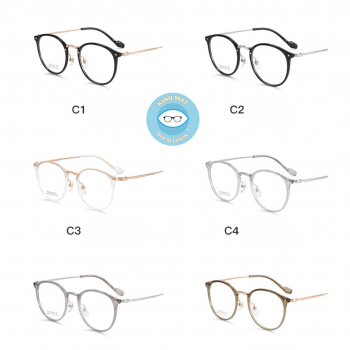 Gọng nhựa càng kính titanium mã 8080